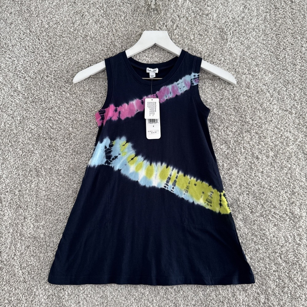 NWT Splendid Tie Dye Tank Dress With Pockets - Size 5